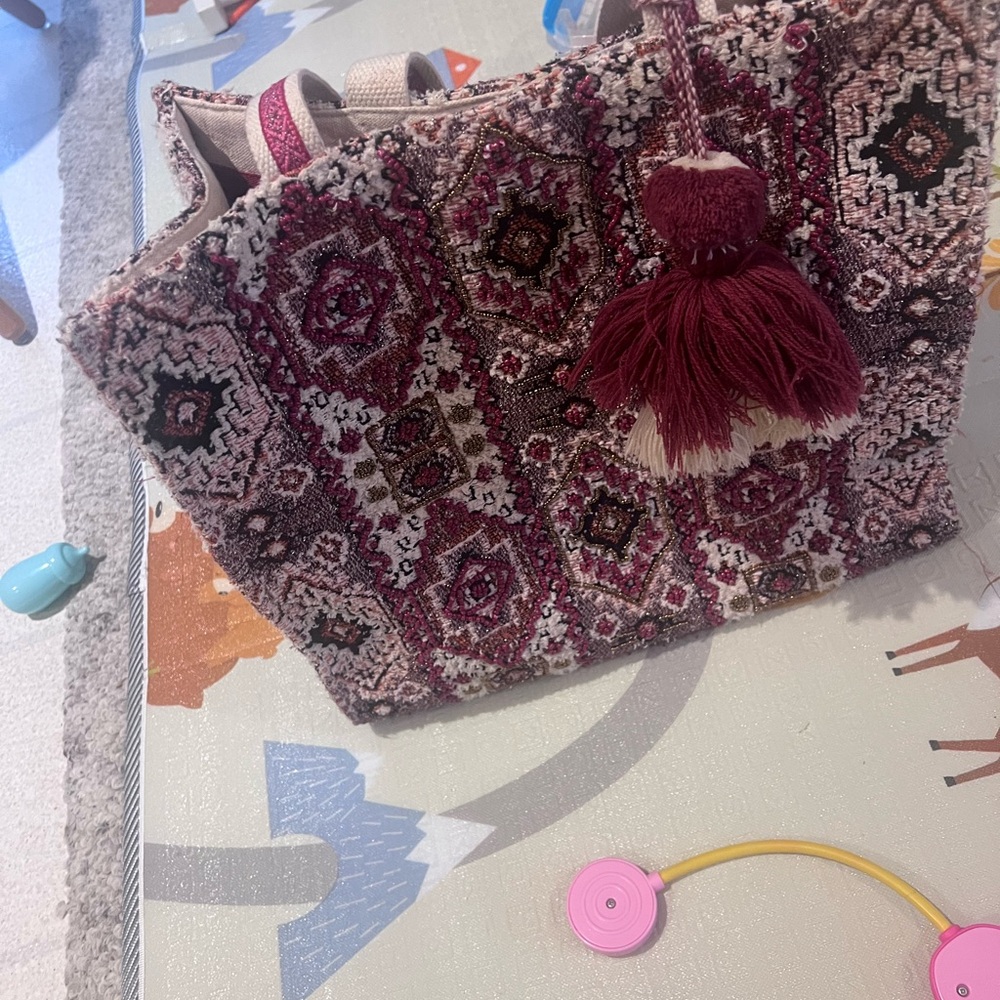 Bohemian Patterned Tote Bag